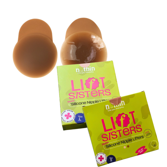 silicone nipple covers - nuthin nipple cover for women