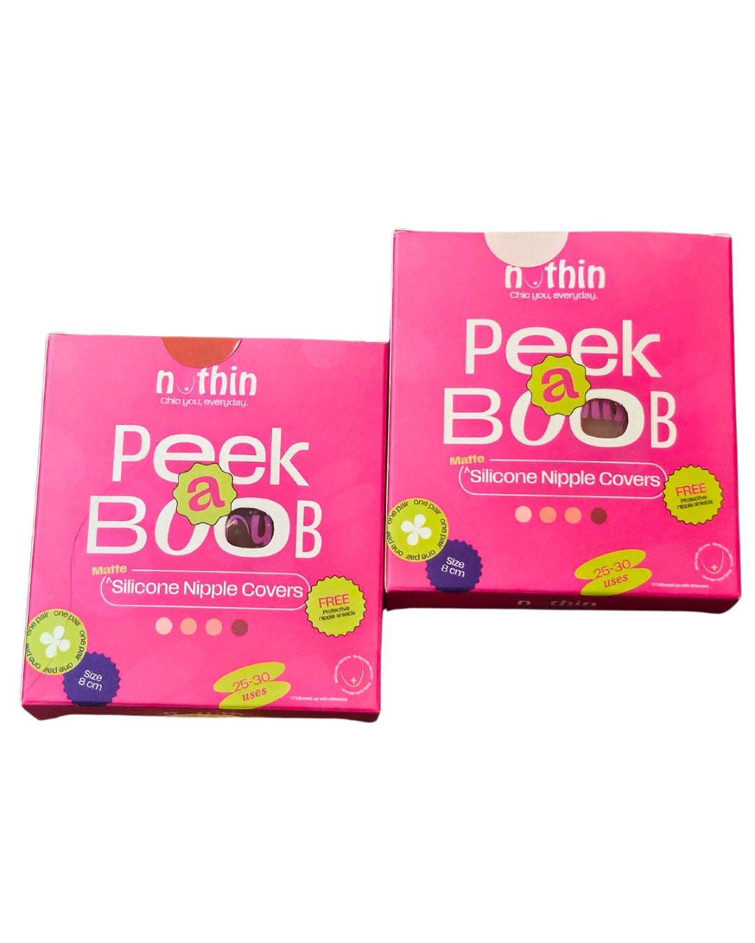 sticky boob bra - nuthin 
boob cover
bra nipple pad