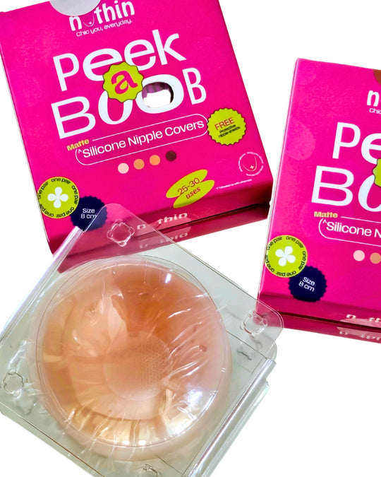 silicone nipple covers - nuthin 
nipple cover for women
sticky boob bra